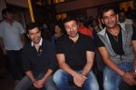Sunny Deol, Ravi Kishan at Bhojpuri film Ghulami film music launch in The Club on 26th Sept 2015